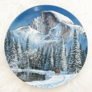 Vintage W.S. George Blue Snow At Half Dome